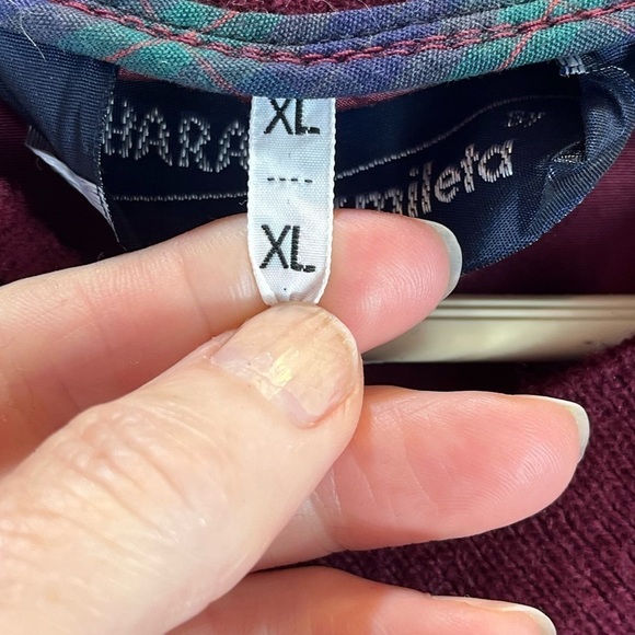 SAHARA MILETA Burgundy Pullover XL - Picture 7 of 16